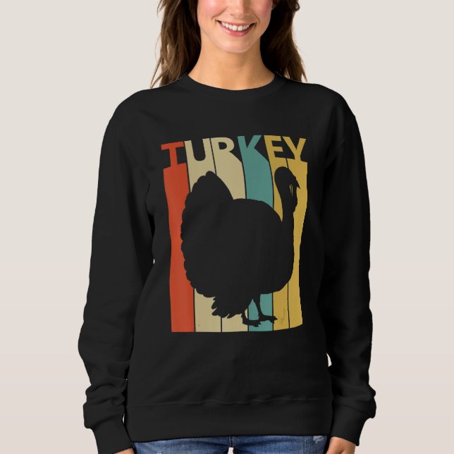 Cute Turkey Animal T Shirt (Framsida)