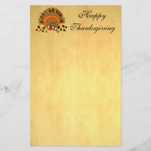 Cute Turkey Brevpapper