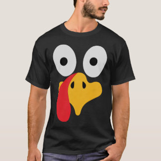 Cute Turkey Fall Thanksgiving T Shirt