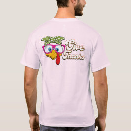 Cute Turkey Ge, tack Happy thanksgiving Helgdag T Shirt