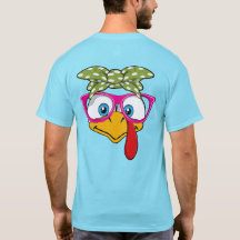 Cute Turkey Happy Thanksgiving Holiday