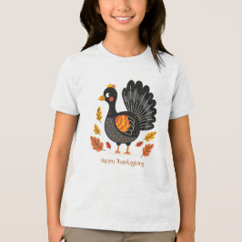 Cute Turkey Happy thanksgiving T-Shirt
