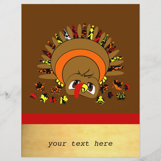 Cute Turkey Reklamblad (Framsidan)