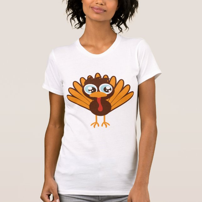 Cute Turkey Tröja (Framsida)