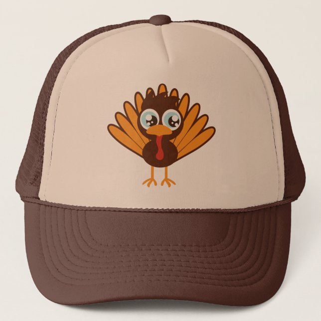 Cute Turkey Truckerkeps (Framsida)