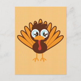 Cute Turkey Vykort