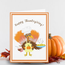 Cute Turkey with Paj and Ice Cream Thanksgiving