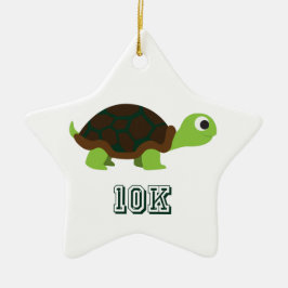Cute Turtle 10K Julgransprydnad Keramik