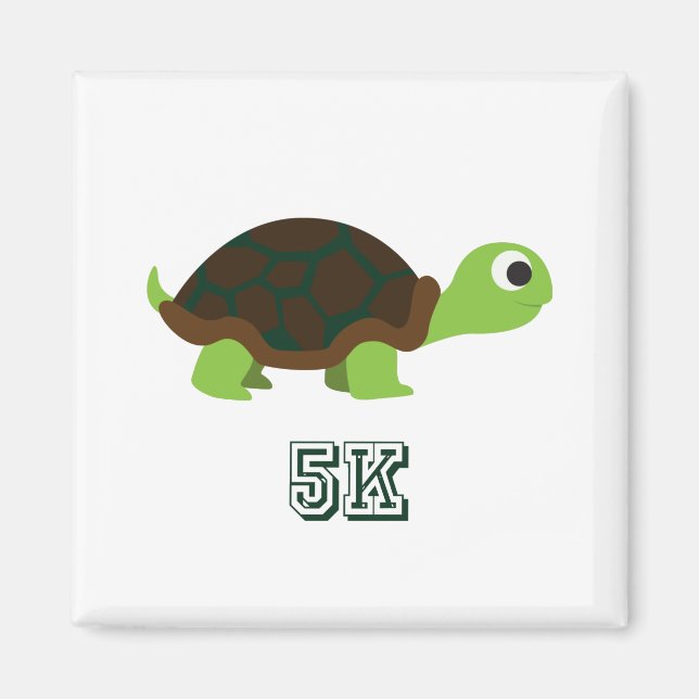 Cute Turtle 5K Magnet (Framsidan)
