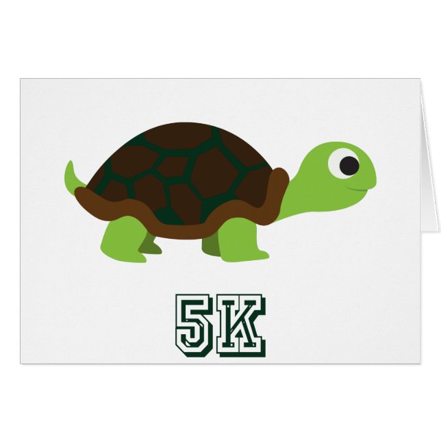 Cute Turtle 5K OBS Kort (Framsidan Horizontal)
