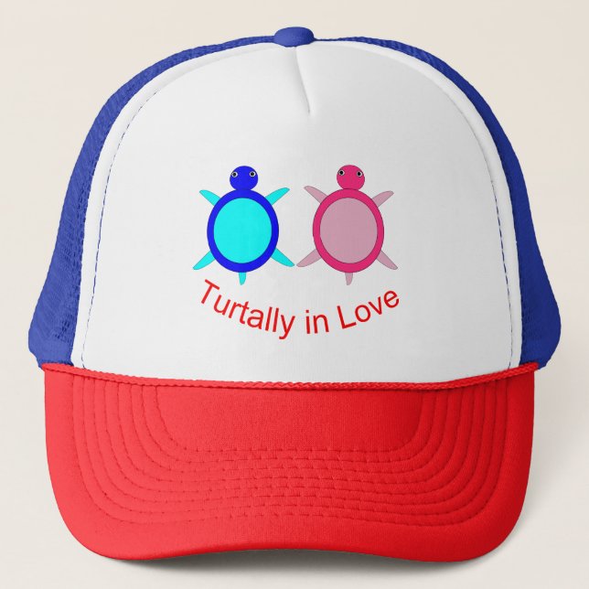 Cute Turtle Couple Keps (Framsida)