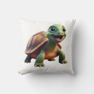 Cute Turtle Dekorativ kudde