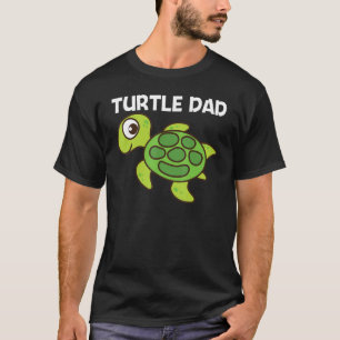 Cute Turtle for Pappa Far Sea Turtle Reptile Anim T Shirt