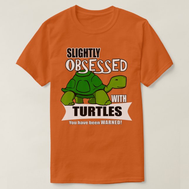 Cute Turtle Gifts besatt med sköldpaddor T Shirt (Design framsida)