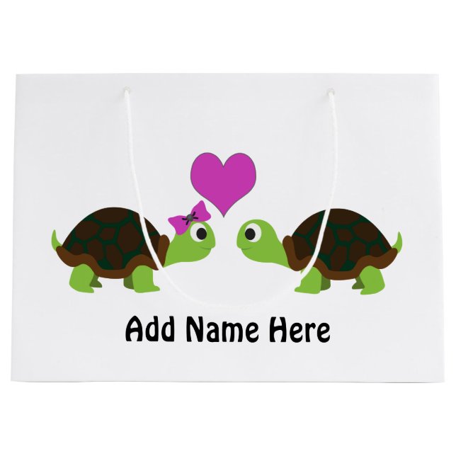 Cute Turtle Kärlek (Framsidan)
