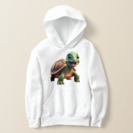Cute Turtle Kids Hoodie T Shirt