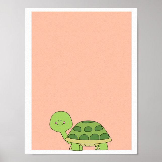 Cute Turtle poster (Framsidan)