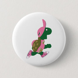Cute Turtle-Springerna i Rosa Knapp