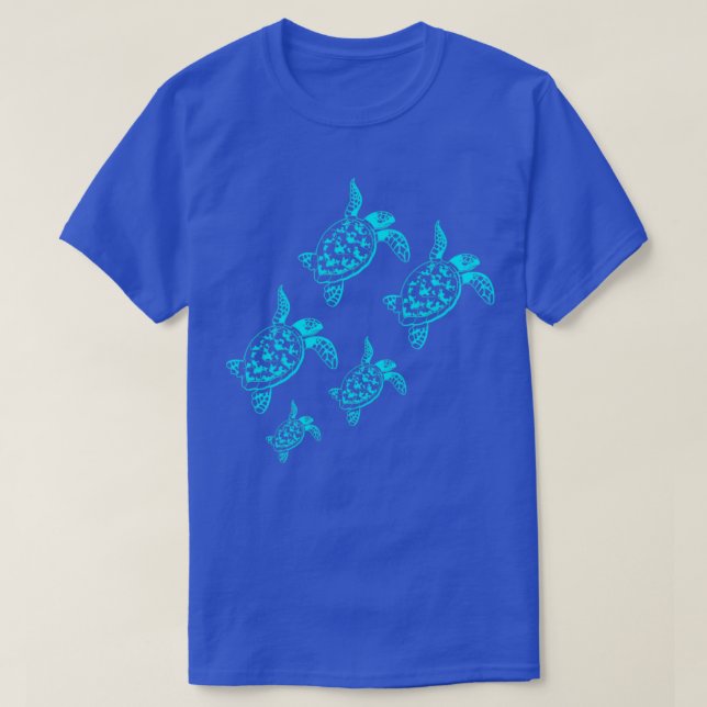 Cute Turtle T Shirt (Design framsida)