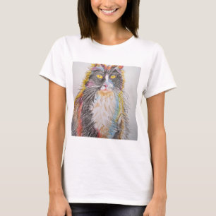 Cute Tuxedo Cat Teckning art Cats T Shirt