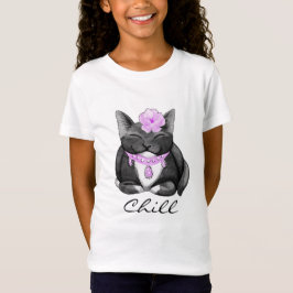Cute Tuxedo Kattunge Tee Shirt