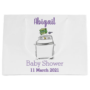 Cute tvättande tecknad för maskin tvätt