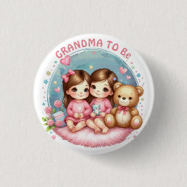 Cute Twin Girl's Baby Shower Grandma to be Knapp