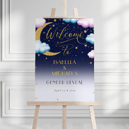 Cute Twinkle Twinkle Little Star-Gender Reveal Poster