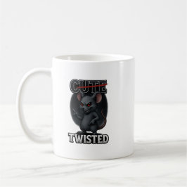 Cute / Twisted Mouse – Funny Dark Humor Kaffemugg