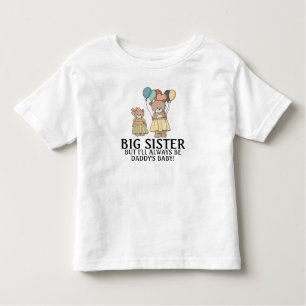 Cute Two Nalles Big Sister/Pappor Tee