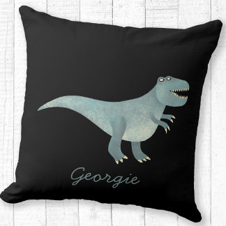 Cute Tyrannosaurus Rex Dinosaur-Personlig Kudde