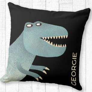 Cute Tyrannosaurus Rex Dinosaur-Personlig Kudde