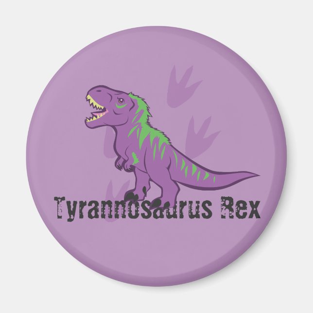 Cute Tyrannosaurus Rex Magnet (Framsidan)