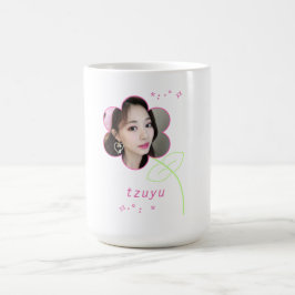 Cute Tzuyu Kpop Twice Tonåring estetiskt Kaffemugg