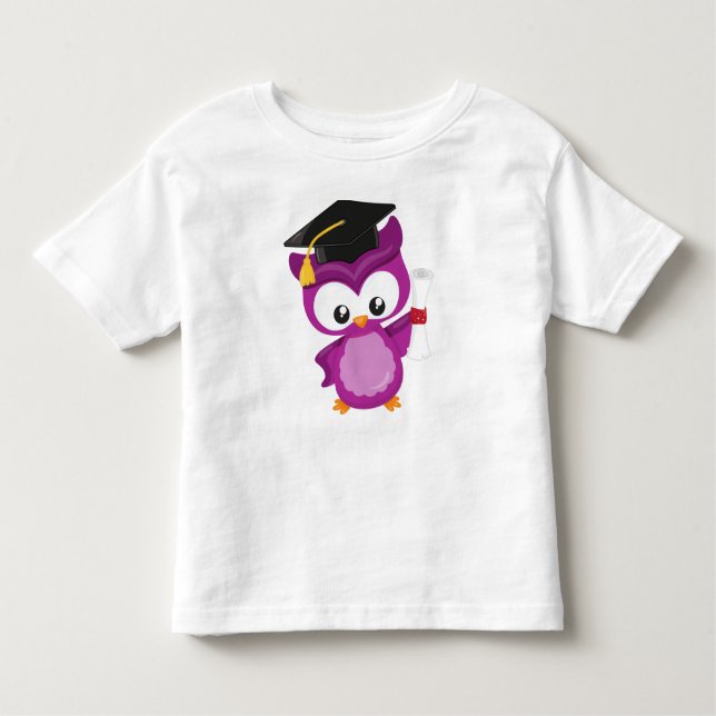 Cute Uggla, Baby Uggla, Little Uggla, Studenten Ug T Shirt (Framsida)