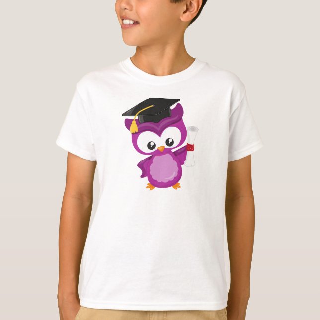 Cute Uggla, Baby Uggla, Little Uggla, Studenten Ug T Shirt (Framsida)