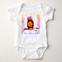 Cute Uggla, Bird Baby Bodykostym T Shirt