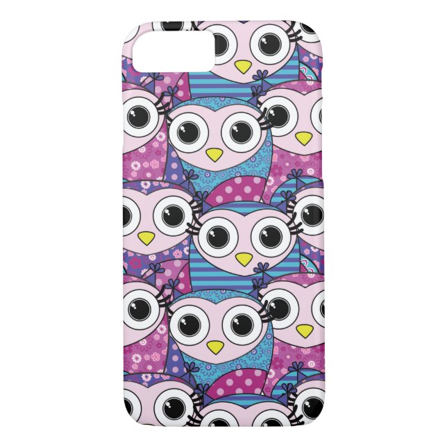 Cute Uggla Case-Mate iPhone Skal (Baksida)