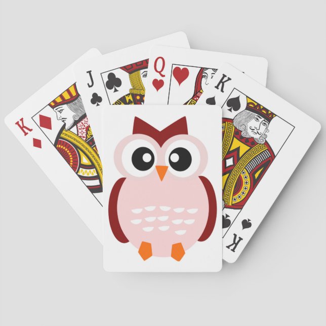 CUTE UGGLA CASINOKORT (Baksidan)