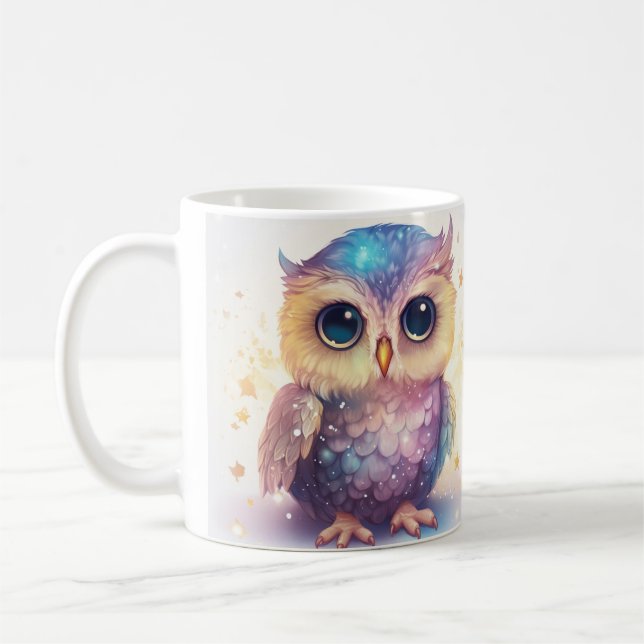 Cute Uggla Coffee Mugg - Uggla-design (Vänster)