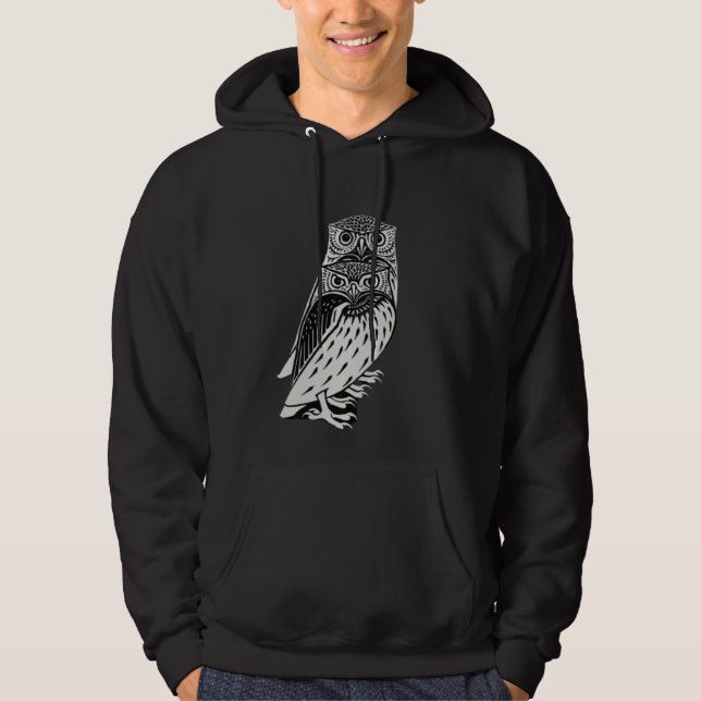 Cute uggla hoodie (Framsida)