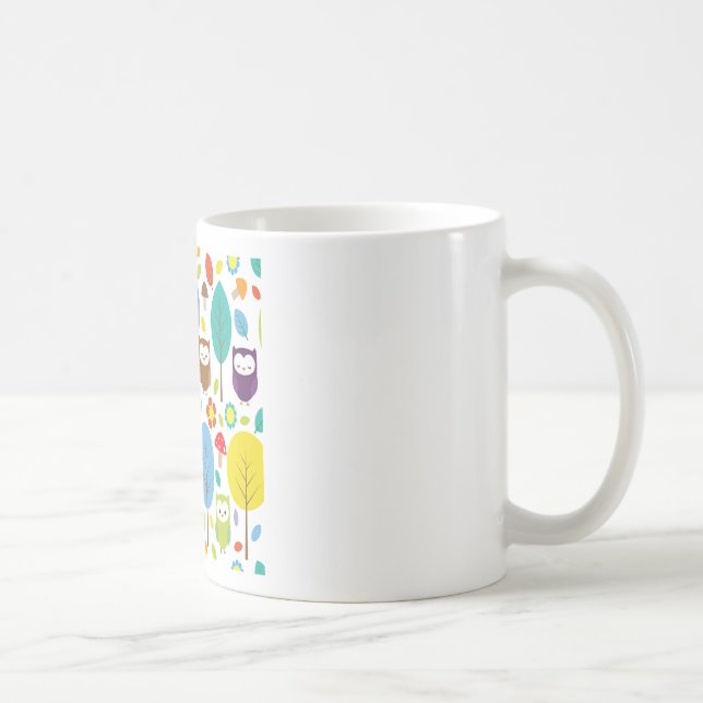 Cute Uggla Kaffemugg (Höger)