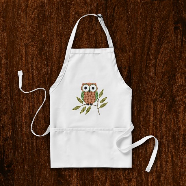 Cute Uggla Kitchen Apron Förkläde (Skapare uppladdad)