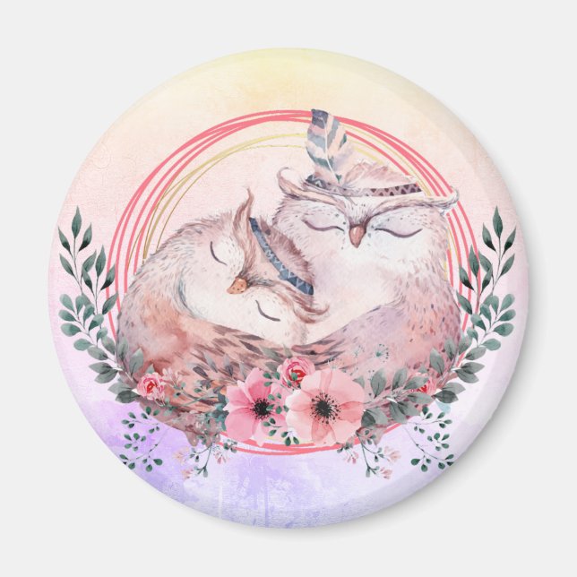 Cute Uggla Magnet (Framsidan)