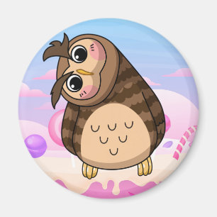 Cute Uggla Magnet