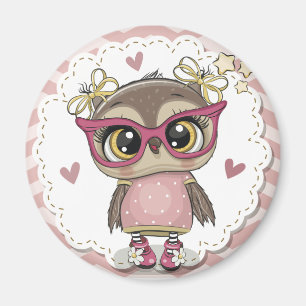 Cute Uggla Magnet