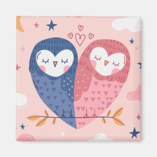 Cute Uggla Magnet