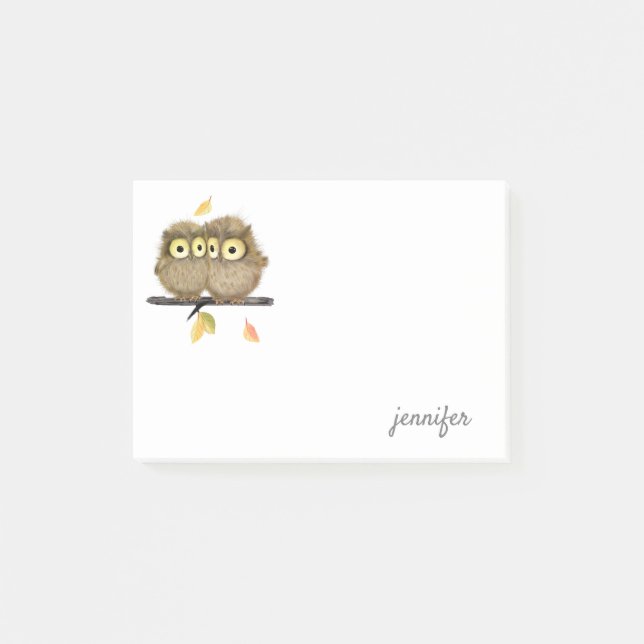 Cute Uggla Post it Notes Post-it Block (Framsida)