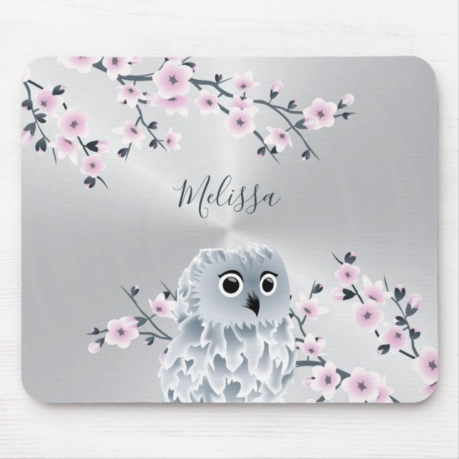 Cute Uggla Rosa Silver Monogram-musmatta Musmatta (Framsidan)