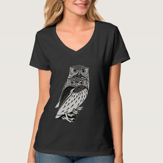 Cute uggla t shirt (Framsida)